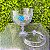 Taça Diamante Transparente Tampa Alta Gourmet 1250ml Bluestar - Imagem 3