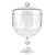 Taça Diamante Transparente Tampa Alta Gourmet 1250ml Bluestar - Imagem 10
