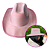 Chapéu Country Brilhante C/1un Rosa Ponto das Festas - Imagem 1