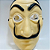 Máscara Dali Com Bigode C/1un Ponto Das Festas PF1349 - Imagem 1