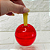 Lembrancinha Maçã Do Amor Vermelho Palito Pct C/10un Oldani F2292 - Imagem 5