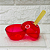 Lembrancinha Maçã Do Amor Vermelho Palito Pct C/10un Oldani F2292 - Imagem 1