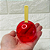 Lembrancinha Maçã Do Amor Vermelho Palito Pct C/10un Oldani F2292 - Imagem 4