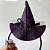 Tiara Halloween Fivela 12x20cm C/1un Roxo Ponto Das Festas - Imagem 5