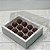 Caixa Alta Com Moldura 12 Doces Branca Pct C/10un C4633 Ideia - Imagem 1