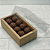 Caixa Alta Com Moldura 08 Doces Kraft Pct C/10un C4640 Ideia - Imagem 1