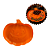Bandeja Decorativa Abobora 1un Cromus Halloween Dia das Bruxas - Imagem 1