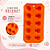 Forma De Silicone Aboboras Halloween Gelos Gelatinas Drinks Temáticos Cromus - Imagem 5