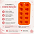 Forma De Silicone Aboboras Halloween Gelos Gelatinas Drinks Temáticos Cromus - Imagem 6