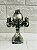 Mini Candelabro Cranio Halloween Festas Temáticas Cromus JZ2505 - Imagem 4