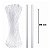 Palito para Pirulito e Topo de Bolo Transparente Grande 28cm pct c/50 un Cristal - Imagem 1