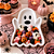 Bandeja Fantasminha 23cm Branco Halloween Festplastk 03180 - Imagem 6