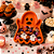 Bandeja Fantasminha 23cm Laranja Halloween Festplastik 03177 - Imagem 9