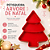 Petisqueira Árvore De Natal Vermelho Festplastik 00218 - Imagem 2