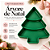 Petisqueira Árvore De Natal Verde Folha Festplastik 00213 - Imagem 2