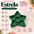 Petisqueira Estrela Com Tampa Verde Folha Natal Festplastik 03334 - Imagem 4
