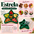 Petisqueira Estrela Com Tampa Verde Folha Natal Festplastik 03334 - Imagem 8