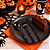 Talheres Esqueleto Preto Pt c/12 un Halloween Cromus 29012221 - Imagem 10