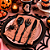 Talheres Esqueleto Preto Pt c/12 un Halloween Cromus 29012221 - Imagem 7