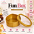 Caixa Fun Box Com Visor Festplastik - Dourado 03600 - Imagem 3