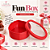 Caixa Fun Box Com Visor Festplastik - Vermelho 03606 - Imagem 2
