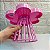 Porta Doce Roma Floratta - Rosa Candy - Imagem 2