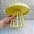 Boleira Roma Mista 23,5cm - Amarelo Candy - Imagem 2