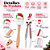 Kit Cozinha Espátula E Pegador 25cm Com 2 Peças Natal Cromus 3108397 - Imagem 3