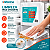 V-Wipe 70s 30X29cm Branco 50Uun/Pct Vabene 24662 - Imagem 4
