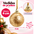 Bola Glitter Ouro 4cm Jogo Com 12 Peças Natal Cromus 1921464 - Imagem 6