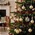Bola Glitter Ouro 4cm Jogo Com 12 Peças Natal Cromus 1921464 - Imagem 5