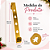 Suporte Gancho Guirlanda Vazado Árvore Ouro 30cm C/1un Natal Cromus 1089897 - Imagem 6