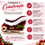Decoração Trenó Veludo Vermelho/Cru 12cm C/1un Natal Cromus 3113165 - Imagem 4
