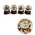 Globo De Neve Sortido Base Casa Colorido 8,5X6,5cm C/1un Natal Cromus 3116829 - Imagem 10