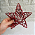 Estrela Rattan Vermelho 20cm Natal Cromus 1212038 - Imagem 2