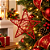 Estrela Rattan Vermelho 20cm Natal Cromus 1212038 - Imagem 8