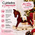 Decoração Cavalo Balanço Vermelho/Cru 18cm C/1un Natal Cromus 3113167 - Imagem 3