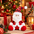 Papai Noel Sentado 30cm Decoração Natal Cromus 1049629 - Imagem 8