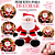 Decoração Papai Noel Sentado Vermelho/Branco/Preto Gorro 30cm C/1un Cromus 1040084 - Imagem 7