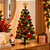 Árvore Natal Com 74 Hastes Copacabana Verde 60cm C/1un Cromus 3122714 - Imagem 5