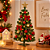 Árvore Natal Com 74 Hastes Copacabana Verde 60cm C/1un Cromus 3122714 - Imagem 8