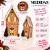 Casa Decorativa Com Led Marrom/Branco 2LR44 C/1un Natal Cromus 1052498 - Imagem 6