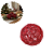 Bola Rattan Vermelho 15cm C/1un Natal Cromus 1010078 - Imagem 9