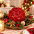 Bola Rattan Vermelho 15cm C/1un Natal Cromus 1010078 - Imagem 7