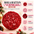 Bola Rattan Vermelho 15cm C/1un Natal Cromus 1010078 - Imagem 1