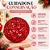 Bola Rattan Vermelho 15cm C/1un Natal Cromus 1010078 - Imagem 3