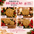 Bola Rattan Ouro 15cm C/1un Natal Cromus 1010058 - Imagem 7