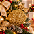 Bola Rattan Ouro 15cm C/1un Natal Cromus 1010058 - Imagem 5