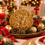 Bola Rattan Ouro 15cm C/1un Natal Cromus 1010058 - Imagem 9