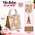 Bolsa Com Alça Floco De Neve Cru/Branco 30cm C/1un Natal Cromus 1045361 - Imagem 6
